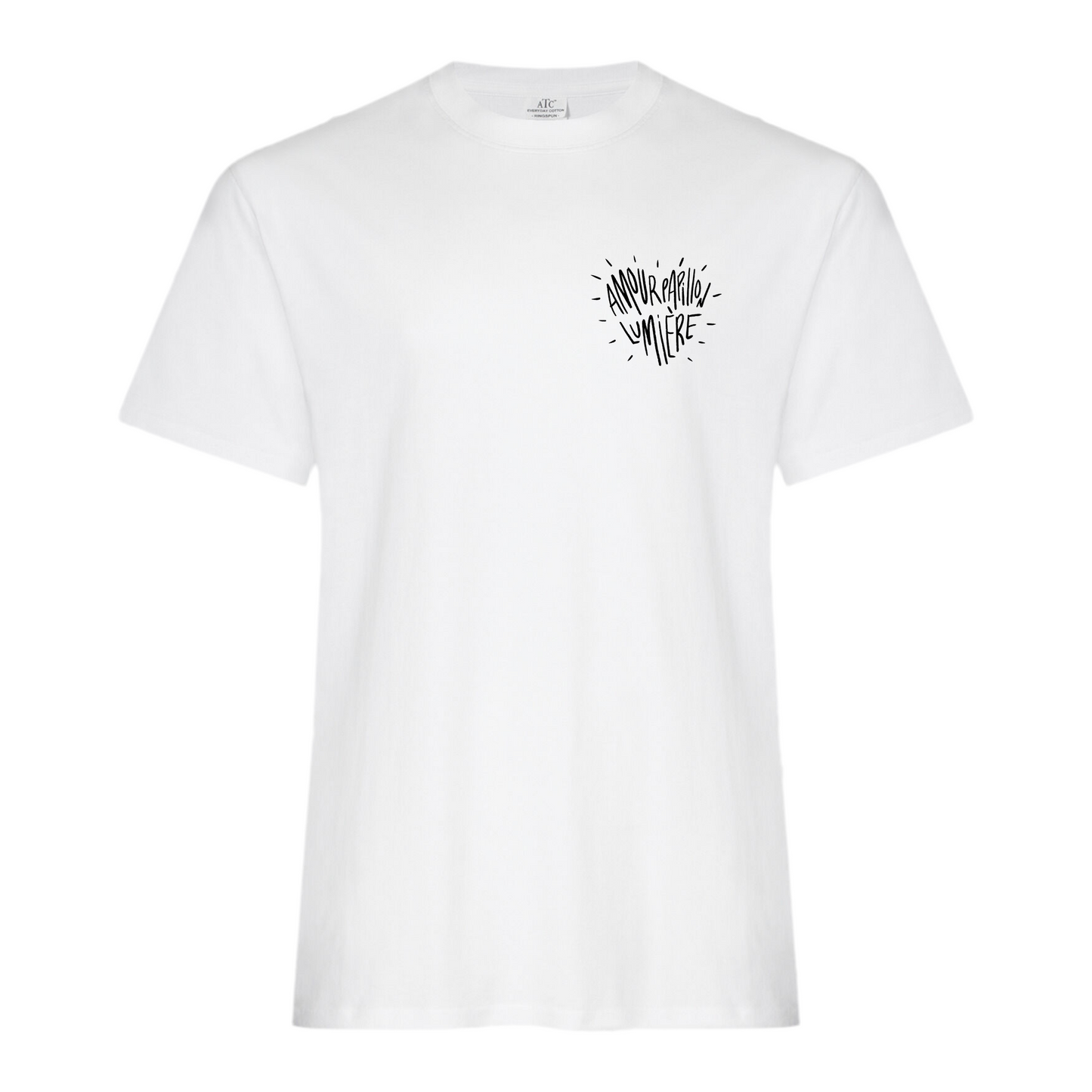 T-shirt homme - Amour Papillon Lumière