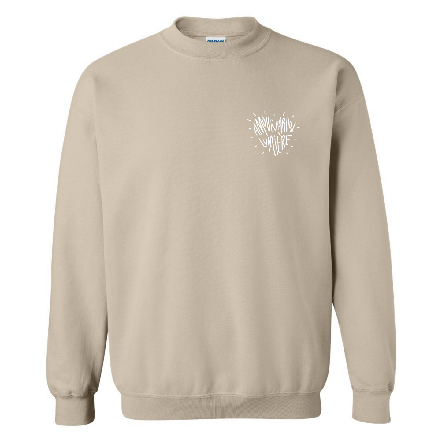 Crewneck - Amour Papillon Lumière