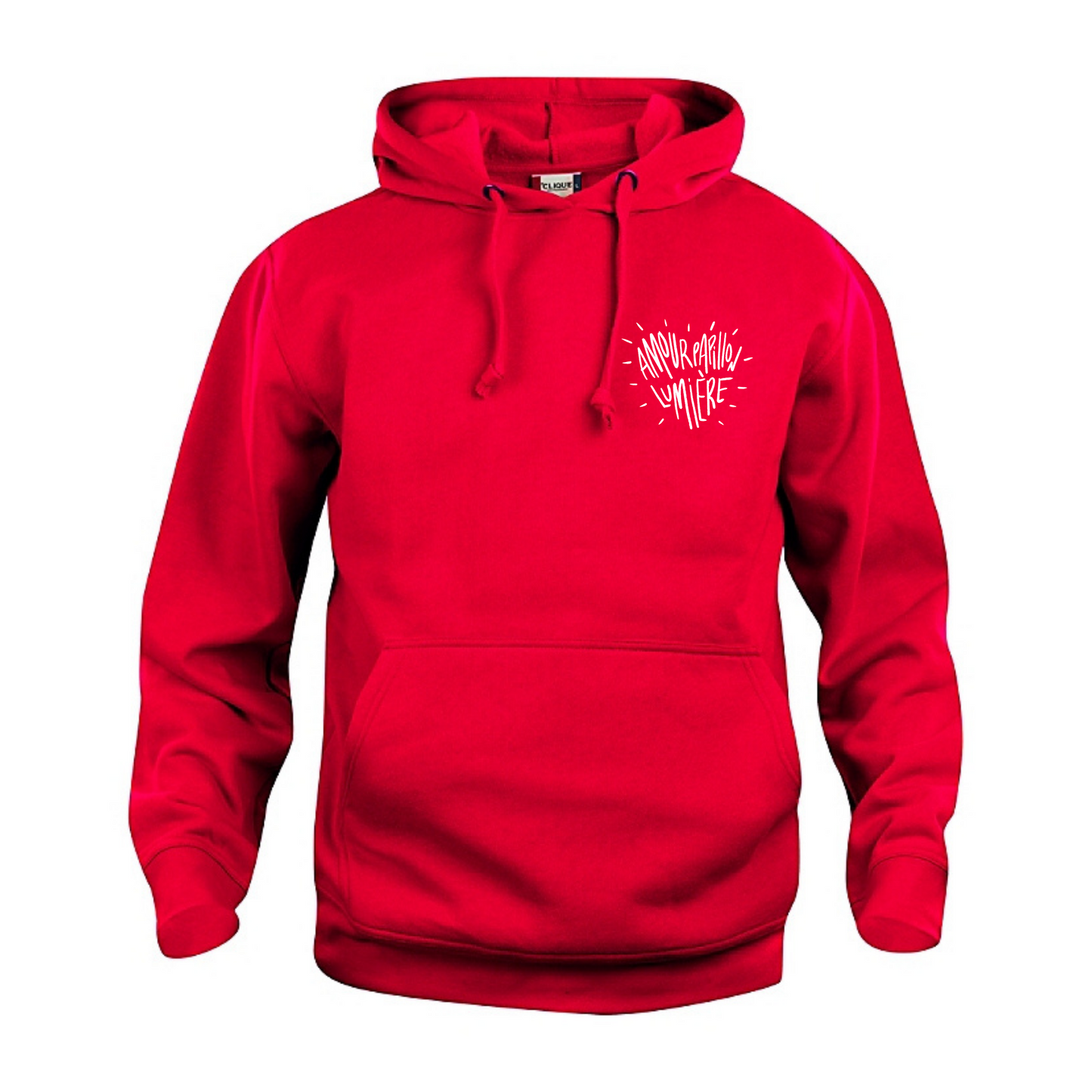 Hoodie à capuchon - Amour Papillon Lumière