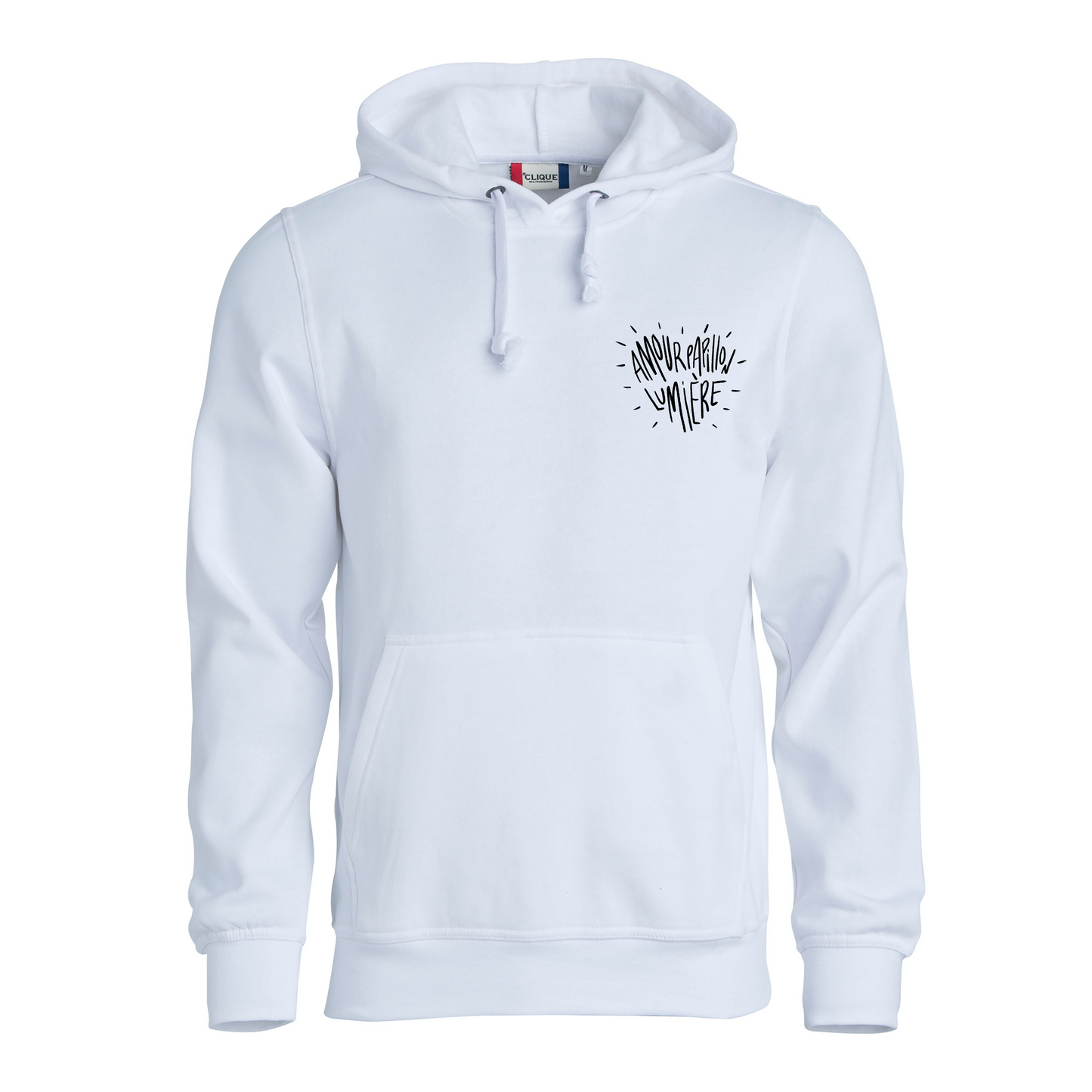 Hoodie à capuchon - Amour Papillon Lumière