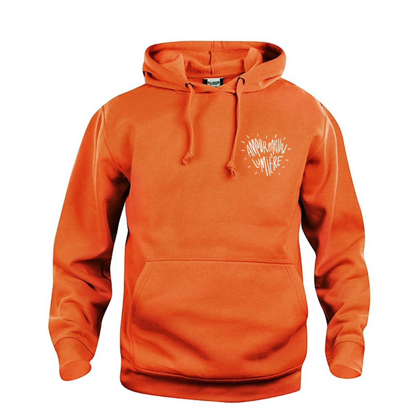 Hoodie à capuchon - Amour Papillon Lumière