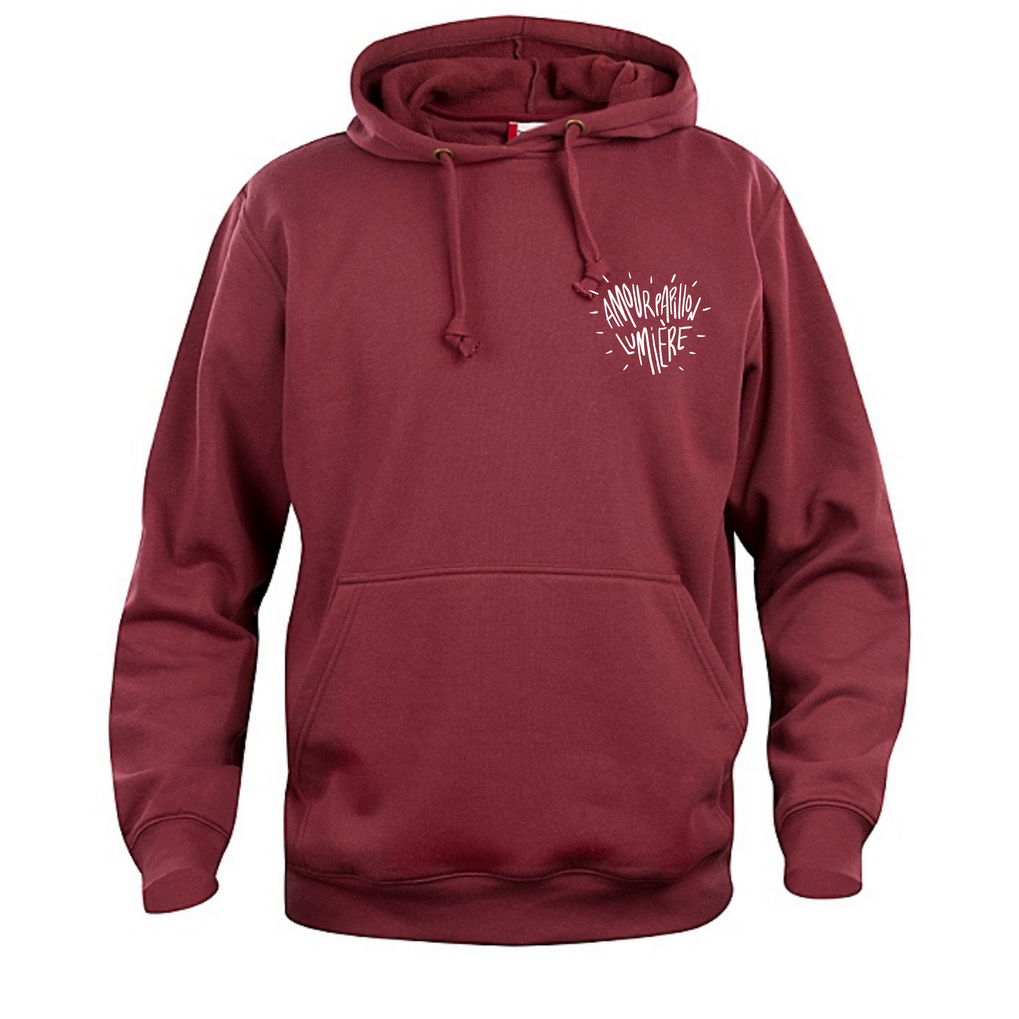 Hoodie à capuchon - Amour Papillon Lumière