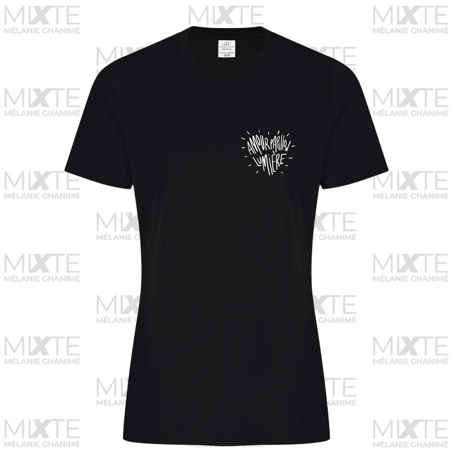T-shirt femme - Amour Papillon Lumière